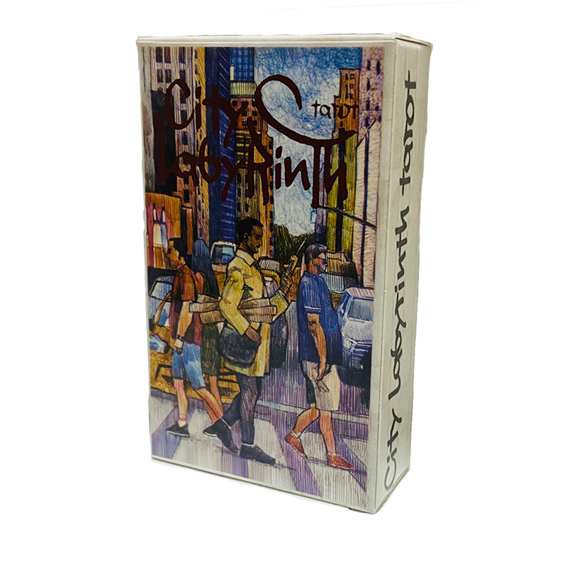 Tarot Cards Deck With Guidebook - Карты Таро «Городской Лабиринт», набор из