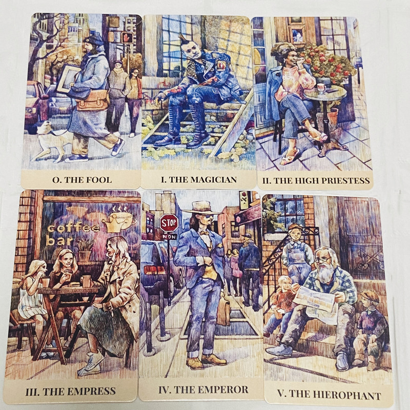 Карты Таро «Городской Лабиринт – обзор и цена Tarot Cards Deck With Guidebook