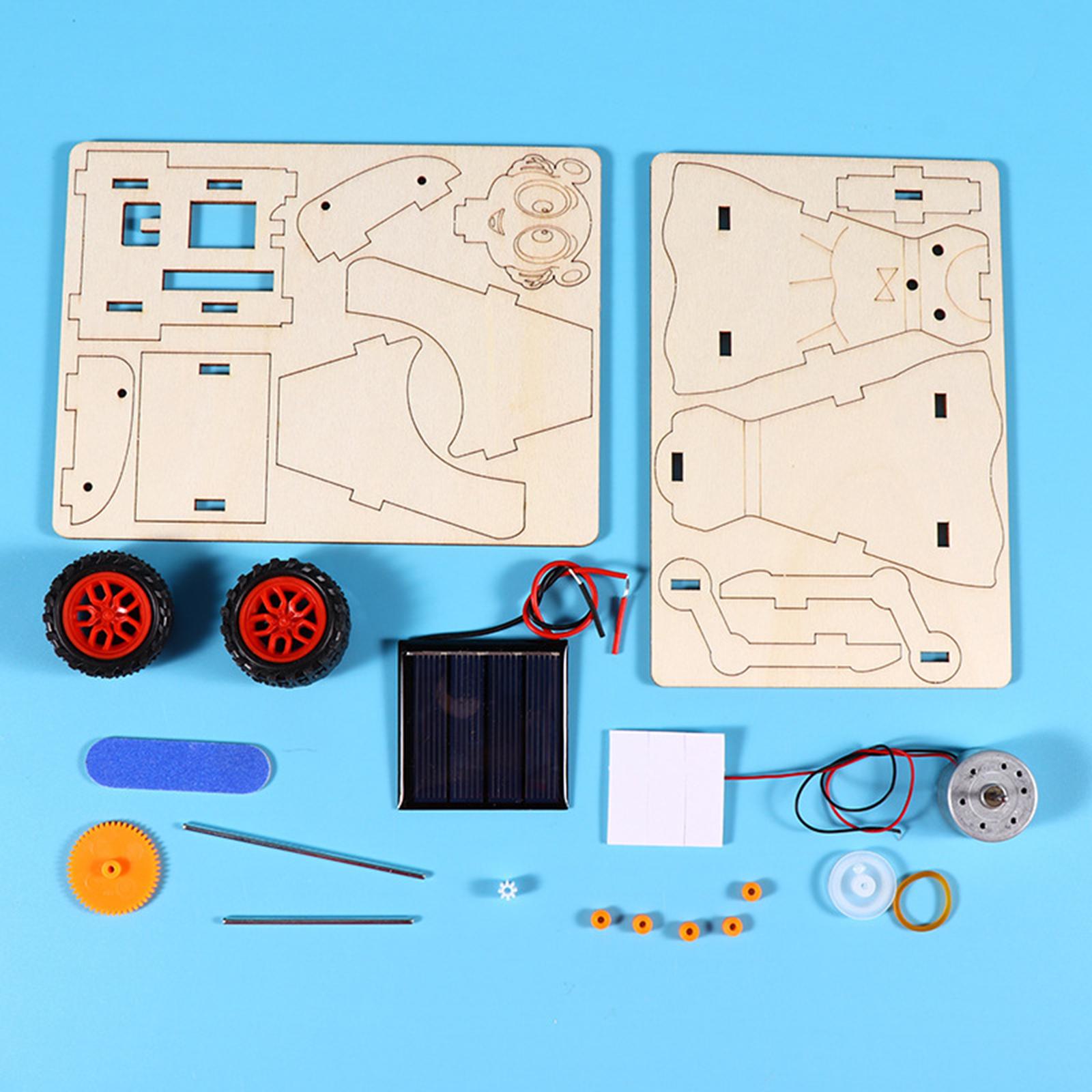 Образовательный набор для сбор – обзор и цена Stem Solar Robot Kit For Kids