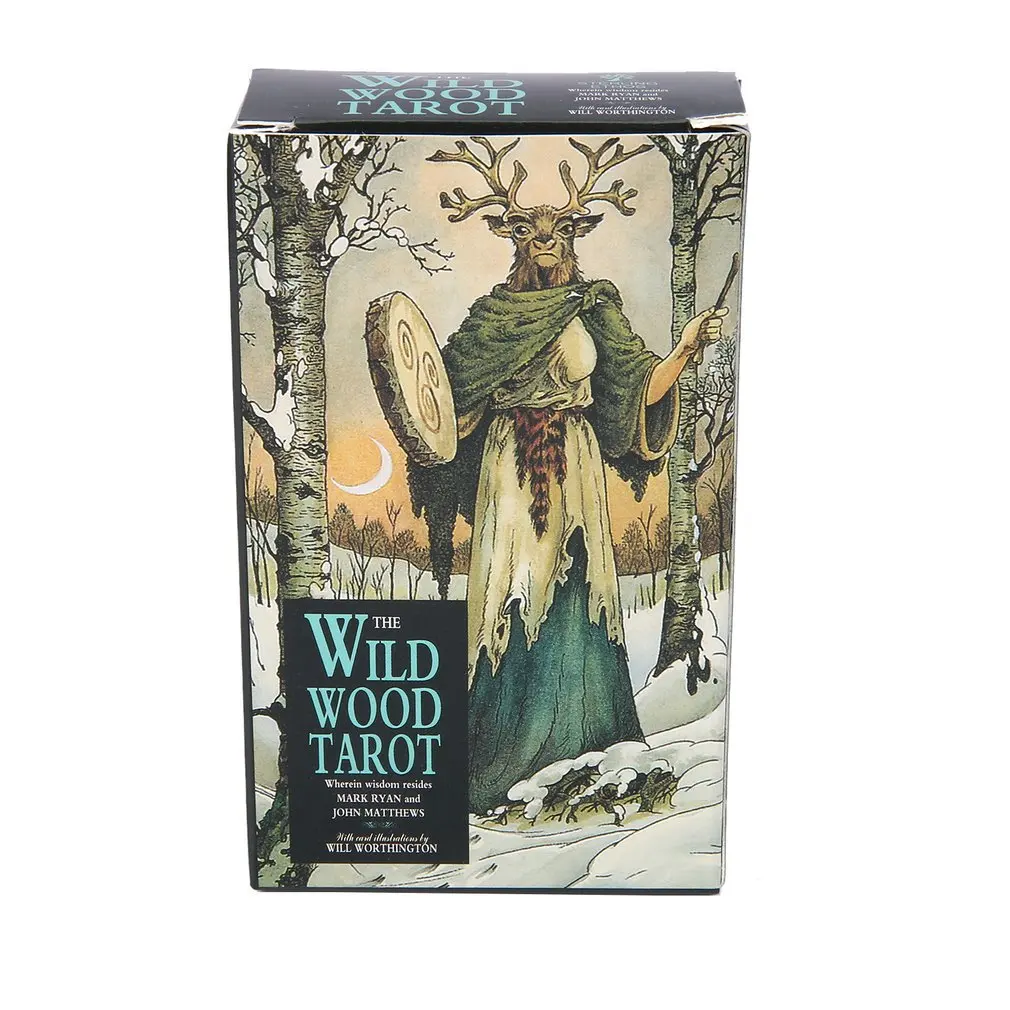 Карты Таро из дикого дерева 78 – обзор и цена Tarot Cards Deck With Guidebook
