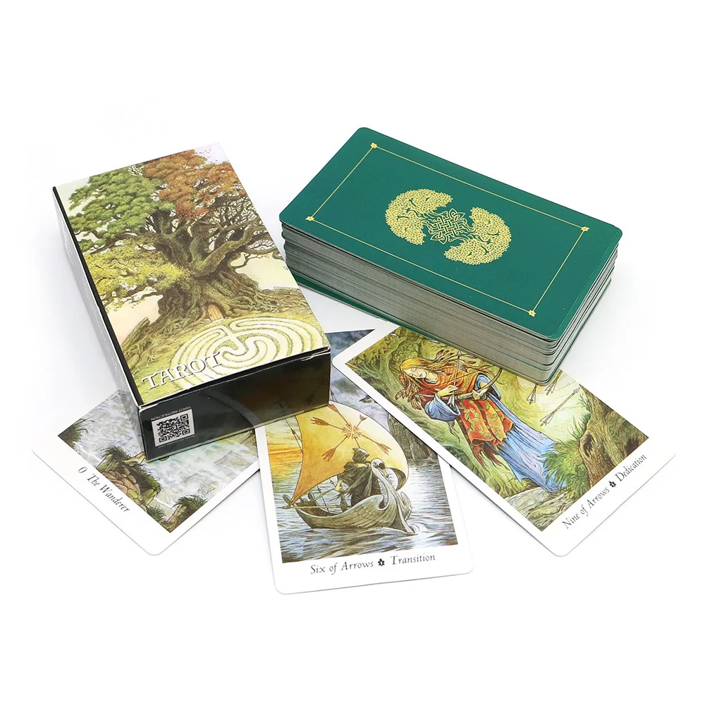 Карты Таро из дикого дерева 78 – обзор и цена Tarot Cards Deck With Guidebook