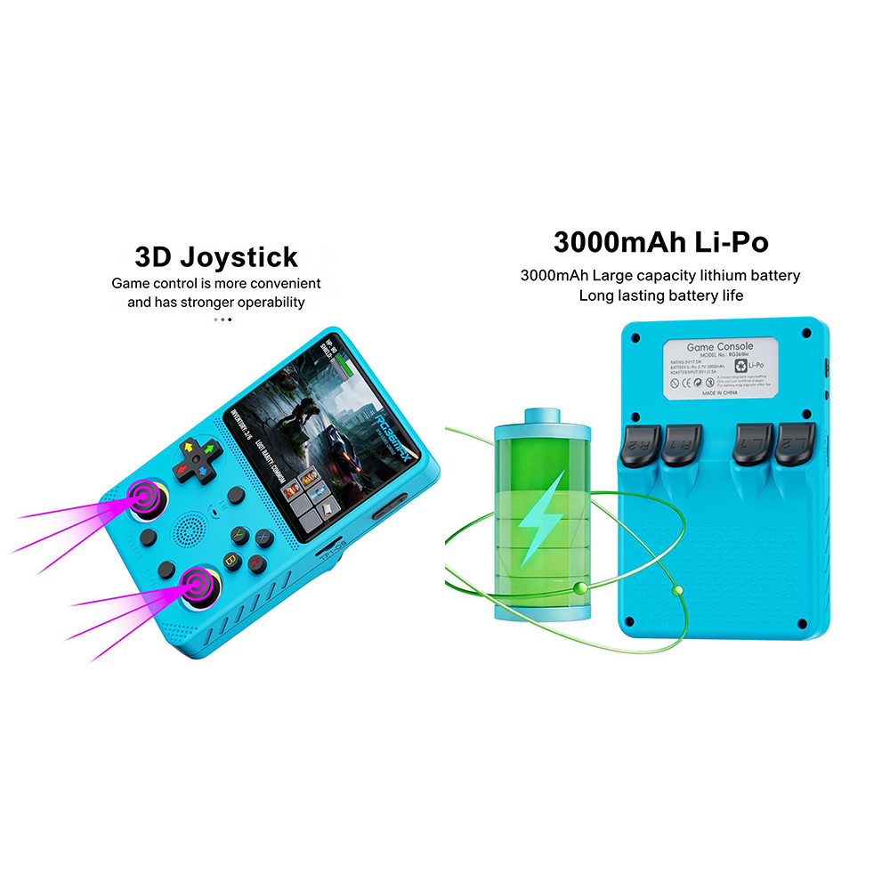 RG36MAX – портативная ретро-иг – обзор и цена Retro Handheld Game Console R36S